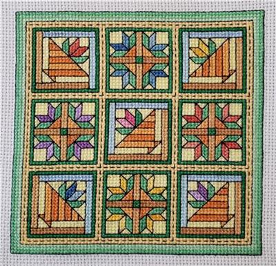 (image for) Quilt Blocks 2 - Flower Baskets